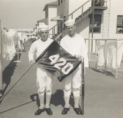 Bobby Warfield, Boot Camp, 1960 San Diego, California.jpg